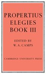 Elegies Bk 3 Camps - Propertius - 9780521109482