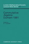 Commutative Algebra - R. Y. (University of Sheffield) Sharp - 9780521271257