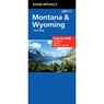 Rand McNally Easy to Fold: Montana, Wyoming Laminated Map -  - 9780528028090