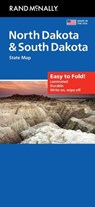 Rand McNally Easy to Fold: North Dakota, South Dakota Laminated Map -  - 9780528028168