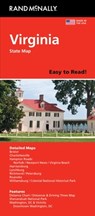 Rand McNally Easy to Read: Virginia State Map -  - 9780528028700