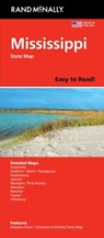 Rand McNally Easy to Read: Mississippi State Map -  - 9780528028953