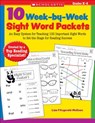 10 Week-By-Week Sight Word Packets: An Easy System for Teaching 100 Important Sight Words to Set the Stage for Reading Success - Lisa McKeon - 9780545204583