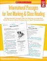 Informational Passages for Text Marking & Close Reading: Grade 2: 20 Reproducible Passages with Text-Marking Activities That Guide Students to Read St - Martin Lee - 9780545793780