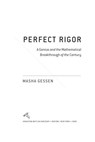 Perfect Rigor - Masha Gessen - 9780547427560