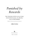 Punished By Rewards: Twenty-Fifth Anniversary Edition - Alfie Kohn - 9780547526157