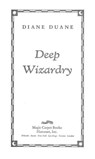 Deep Wizardry - Diane Duane - 9780547538662