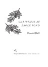 Christmas At Eagle Pond - Donald Hall ; Mary Azarian - 9780547581507