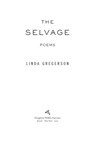 The Selvage - Linda Gregerson - 9780547750125