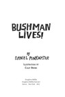 Bushman Lives! - Daniel Pinkwater - 9780547927787