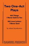 Two One-Act Plays - Adam Szymkowicz - 9780573710339