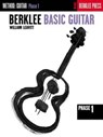 Berklee Basic Guitar Phase 1 Beginner Guitar Method for Technique and Reading Skills Ensemble Arrangements for Solo or Group Study Includes Chord Playing Introduction - William Leavitt - 9780634013331