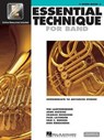Essential Technique for Band with Eei - Intermediate to Advanced Studies: F Horn (Book/Online Media) - Hal Leonard Corp - 9780634044182