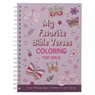 Coloring Book Favorite Bible Verses for Girls Wirebound - Christian Art Gifts - 9780638002287