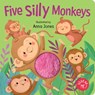 Squeak Me!: Five Silly Monkeys: Squeaky Plush Board Book - Anna Jones - 9780655234135