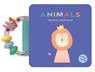 Animals: My First Rattle Book: Board Book with Rattle Handle - Shelley Cox - 9780655235576