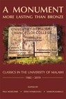 A Monument More Lasting than Bronze - Paul McKechnie ; Steve Nyamilandu ; Samson Kambalu - 9780674278509