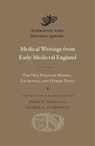 Medical Writings from Early Medieval England - John D. Niles - 9780674290822