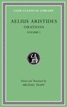 Orations, Volume I - Publius Aelius Aristides Theodorus - 9780674996465