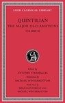 The Major Declamations, Volume III - Quintilian - 9780674997424