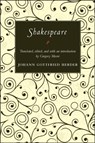 Shakespeare - Johann Gottfried Herder - 9780691242163