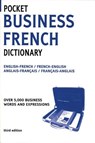 Pocket Business French Dictionary - A&c Black - 9780713677355