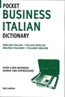 Pocket Business Italian Dictionary - A & C Black Publishers Ltd - 9780713677362