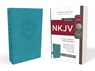 NKJV, Thinline Bible, Compact, Leathersoft, Blue, Red Letter, Comfort Print - Thomas Nelson - 9780718075514