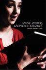 Music, Words and Voice - Martin Clayton - 9780719077876
