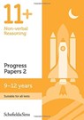 11+ Non-verbal Reasoning Progress Papers Book 2: KS2, Ages 9-12 - Rebecca Schofield & Sims ; Brant - 9780721714615