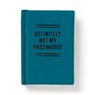 Definitely Not My Passwords - Password Diary -  - 9780735382992