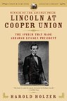 Lincoln at Cooper Union - Harold Holzer - 9780743299640