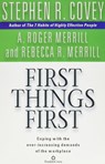 First Things First - Stephen R. Covey - 9780743468596