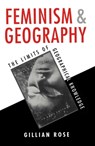 Feminism and Geography - Gillian Rose - 9780745680491