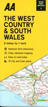 Road Map The West Country & South Wales -  - 9780749582807