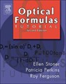 Optical Formulas Tutorial - Ellen D. (Former Director of Opticianry Program Stoner - 9780750675048