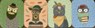 Pocket Note Set of 4 Mini Pads: Hipster Animals - Smith Fiona - 9780754833109
