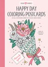 Happy Day Coloring Postcards - Emelie Lidehall Oberg - 9780764370021