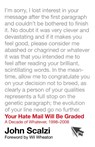 Your Hate Mail Will Be Graded - John Scalzi - 9780765327116