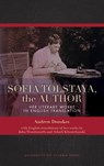 Sofia Tolstaya, the Author - Andrew Donskov - 9780776629476