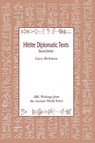 Hittite Diplomatic Texts - Gary M. Beckman ; Harry A. Hoffner - 9780788505515