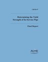 Determinng the Yield Strength of In-Service Pipe - David A. Burgoon ; Owen C. Chang ; Robert B. Francini - 9780791861646
