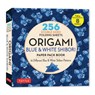 Origami Blue & White Shibori Paper Pack Book - Tuttle Studio - 9780804859622