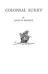 Colonial Surry, Virginia - John Bennett Boddie - 9780806300269