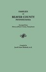 Families of Beaver County, Pennsylvania - J. Fraise Richard - 9780806347240