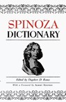 Spinoza Dictionary - Dagobert D Runes - 9780806529646
