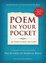 Poem in Your Pocket: 200 Poems to Read and Carry - Academy of American Poets Inc - 9780810906365