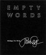 Empty Words: Writings '73-'78 - John Cage - 9780819560674