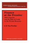 Finance at the Frontier - World Bank Group - 9780821318188