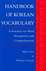 Handbook of Korean Vocabulary - Miho Choo ; William O'Grady - 9780824818159